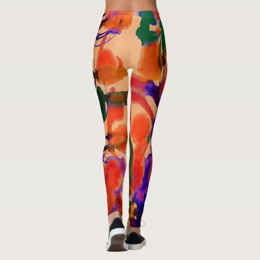 Kleurrijke Leggings (Achterkant)