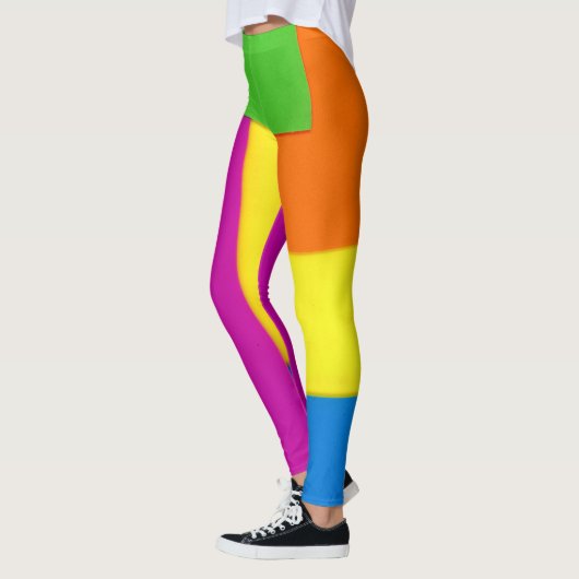 Kleurrijke leggings (Links)