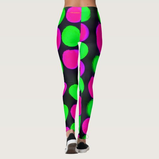 Kleurrijke leggings (Achterkant)