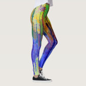 Kleurrijke Leggings met abstract ontwerp (Rechts)