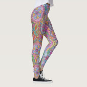Kleurrijke Leggings voor bloemenprint (Rechts)