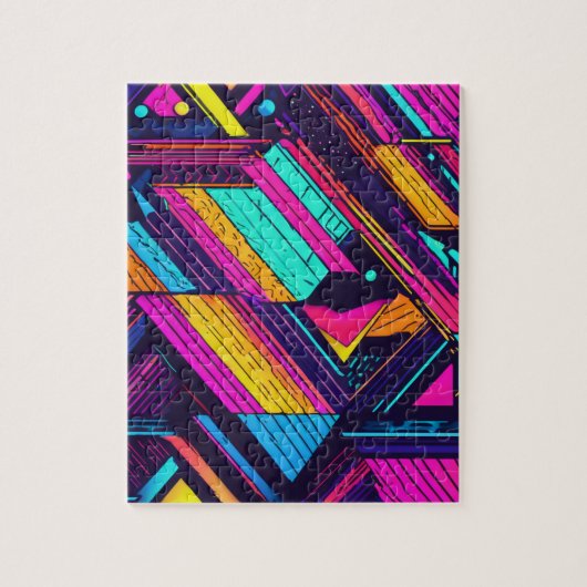 Kleurrijke legpuzzel (Verticaal)