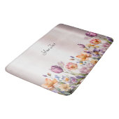 Kleurrijke lente bloemen badmat (Gekanteld)