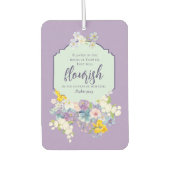 Kleurrijke lente Bloemen Bijbel Luchtverfrisser (Voorkant)