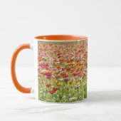 Kleurrijke Lente Bloemen Mok (Links)