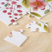 Kleurrijke, lente/bloemenbij legpuzzel (Zijkant)