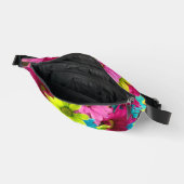 Kleurrijke lente madeliefjes bloemig heuptasje (Open)