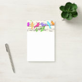 Kleurrijke lente Musical Birds Post-it® notes (Kantoor)