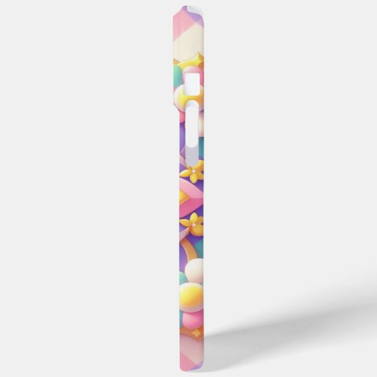 kleurrijke lente/Pasen/prinsessenpastel Case-Mate iPhone Case (Achterkant / Links)