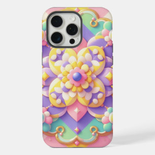 kleurrijke lente/Pasen/prinsessenpastel iPhone 15 Pro Max Case