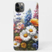 Kleurrijke Lente Veldbloemen Bloemen Bloemen Bloem Case-Mate iPhone Case (Achterkant)