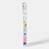 Kleurrijke lente weide met wilde bloemen monogram Case-Mate iPhone case (Achterkant / Links)