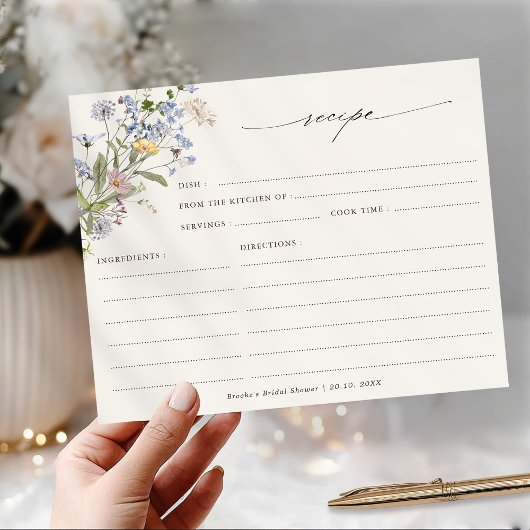 Kleurrijke Lente Wilde Bloem Bruiloft Receptie Uit