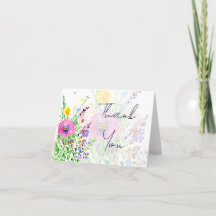 Kleurrijke lente wilde bloemen op maat gemaakte tr