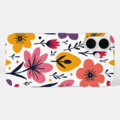 Kleurrijke lente wilde bloemenweide botanisch Case-Mate iPhone case (Achterkant (horizontaal))