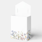 Kleurrijke lente Wildflower beemdweide Garden Wedd Bedankdoosjes (Geopend)