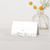 Kleurrijke lente Wildflower beemdweide Garden Wedd Plaatskaartje (Voorkant)