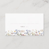 Kleurrijke lente Wildflower beemdweide Garden Wedd Plaatskaartje (Voorkant)