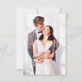 Kleurrijke lente Wildflower beemdweide Garden Wedd RSVP Kaartje (Achterkant)