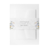 Kleurrijke lente Wildflower beemdweide Garden Wedd Uitnodigingen Wikkel (Voorkant Voorbeeld)