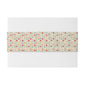 Kleurrijke lente Wildflower beemdweide Garden Wedd Uitnodigingen Wikkel (Achterkant Voorbeeld)