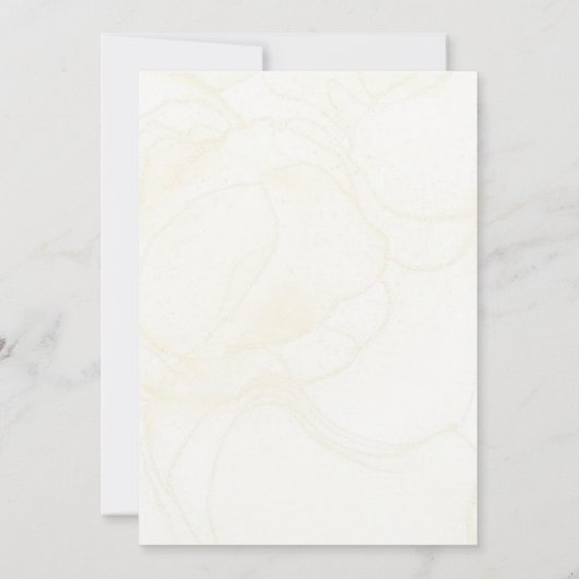 Kleurrijke lente Wildflower Meadow Doop Kaart (Achterkant)