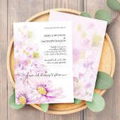 Kleurrijke lente zomer bloementuin Boho Kaart