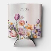 Kleurrijke lentebloemen Koelbox Blikjeskoeler (Voorkant)