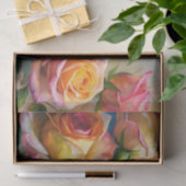 Kleurrijke Lenterozen Decoupage Tissuepapier (Geschenk)