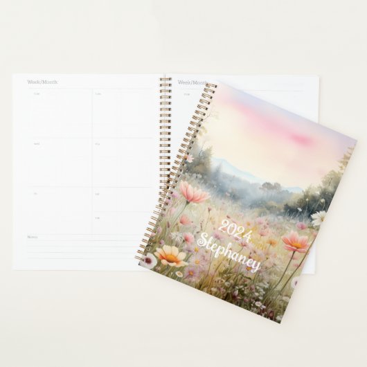 Kleurrijke lenteweide planner (Display)