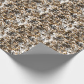 Kleurrijke Leopard Zebra camouflagepatroon Cadeaupapier (Hoek)