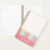 Kleurrijke leraar Custom Year Planner (Display)