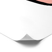 Kleurrijke leraar naam potlood cartoon poster (Hoek)