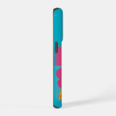 Kleurrijke leuke 1960's mod raccoons iPhone hoesje (Rechterkant)