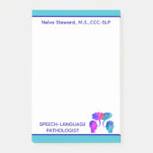 Kleurrijke, Leuke Custom SLP Post het Notities Post-it® Notes (Voorkant)