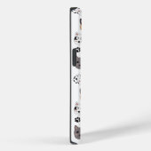 Kleurrijke Leuke Grappige Honden & Dog Paw Monogra Case-Mate iPhone Case (Achterkant / Rechts)