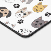 Kleurrijke Leuke Grappige Honden & Hond Paw Patroo Bureaumat (Hoek)