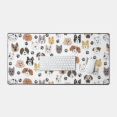 Kleurrijke Leuke Grappige Honden & Hond Paw Patroo Bureaumat (Keyboard & Muis)