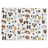 Kleurrijke Leuke Grappige Honden & Hond Paw Patroo Groot Cadeauzakje (Achterkant)