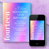 Kleurrijke leuke meiden verjaardag kaart