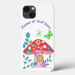 Kleurrijke leuke paddenstoel Case-Mate iPhone case