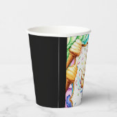 Kleurrijke Leuke Schep Ijs Verjaardag Papieren Bekers (Rechts)