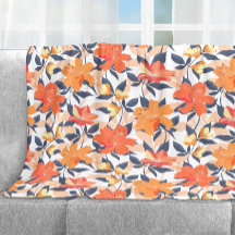 Kleurrijke levendige bloemenprint