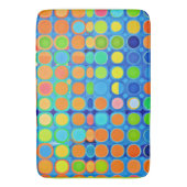 Kleurrijke levendige elegantie stijlvol patroon badmat (Voorkant Verticaal)