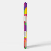 Kleurrijke levendige gedurfde driehoek patroon Case-Mate iPhone case (Achterkant / Rechts)