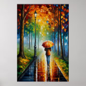 Kleurrijke Levendige Herfst Herfst Herfst Herfst l Poster (Voorkant)