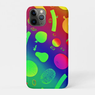 Kleurrijke Levendige Neon Fruits Pattern Art Case-Mate iPhone Case