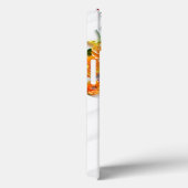 Kleurrijke levendige pauw & bloemen op maat Case-Mate iPhone case (Achterkant / Rechts)