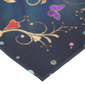 Kleurrijke levensboom - Yggdrasil Tafelkleed (Gekanteld)