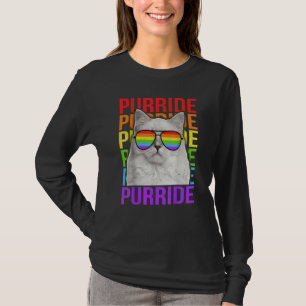 Kleurrijke LGBT Purride Gay Pride Regenboog Vlag K T-shirt